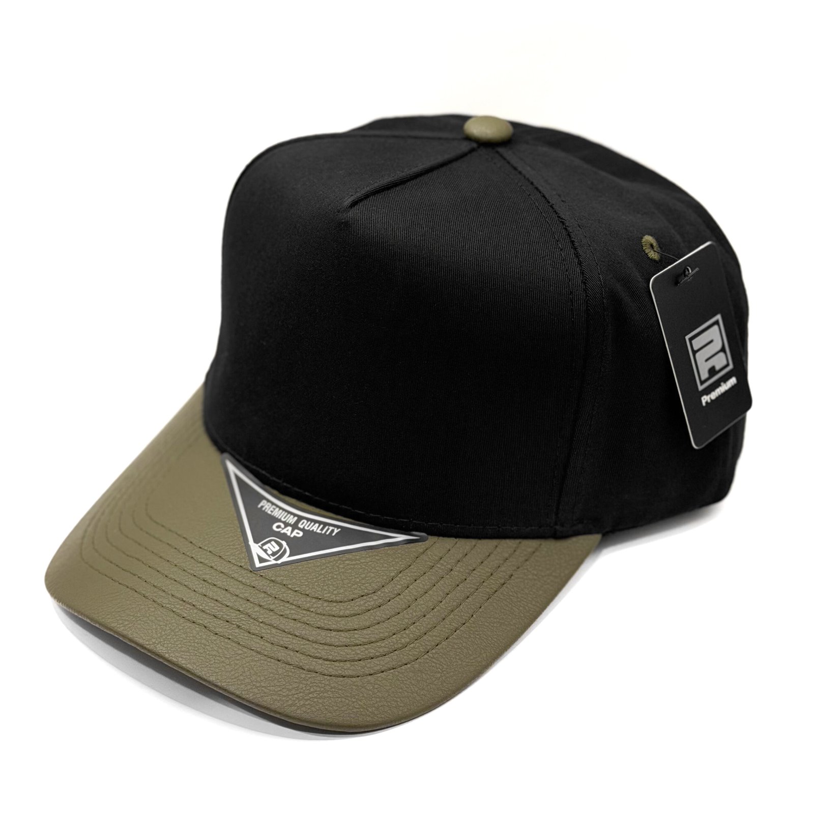 textil-ryu-5panel-cotton-pu-black-olive