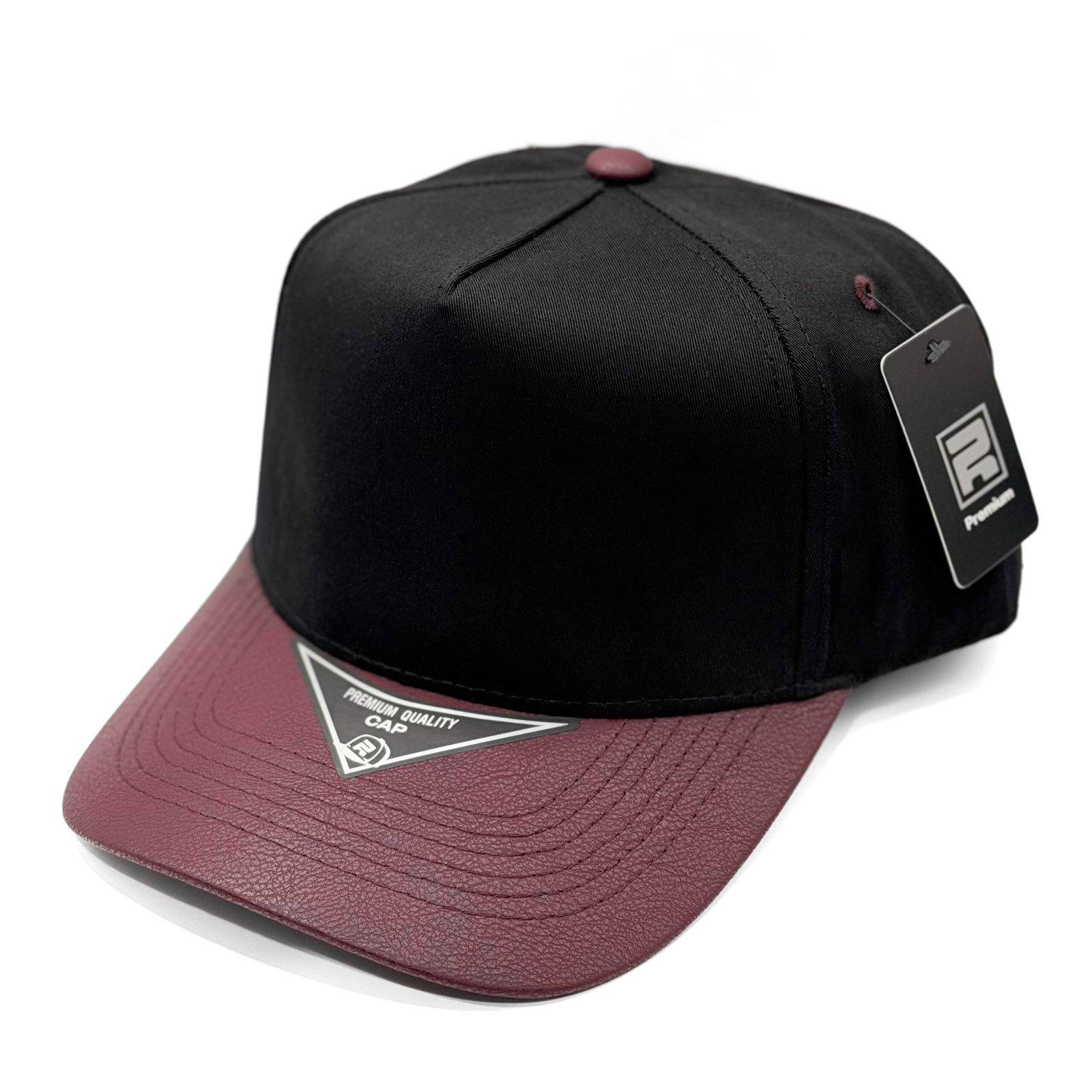 textil-ryu-5panel-cotton-pu-black-wine