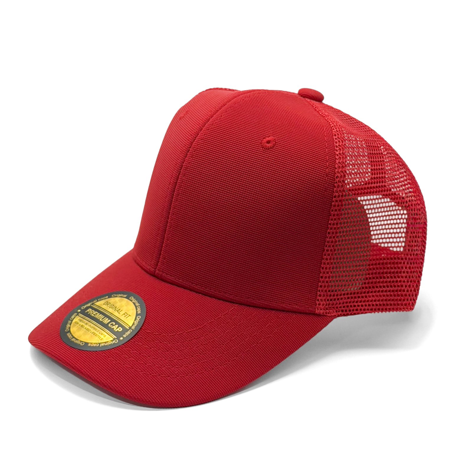 Gorra 6P Flex Malla Grande