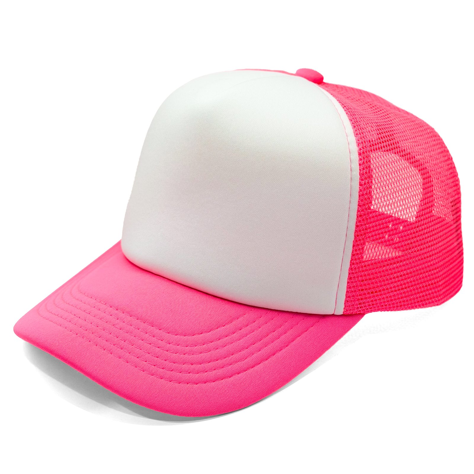 White / Flo. Pink