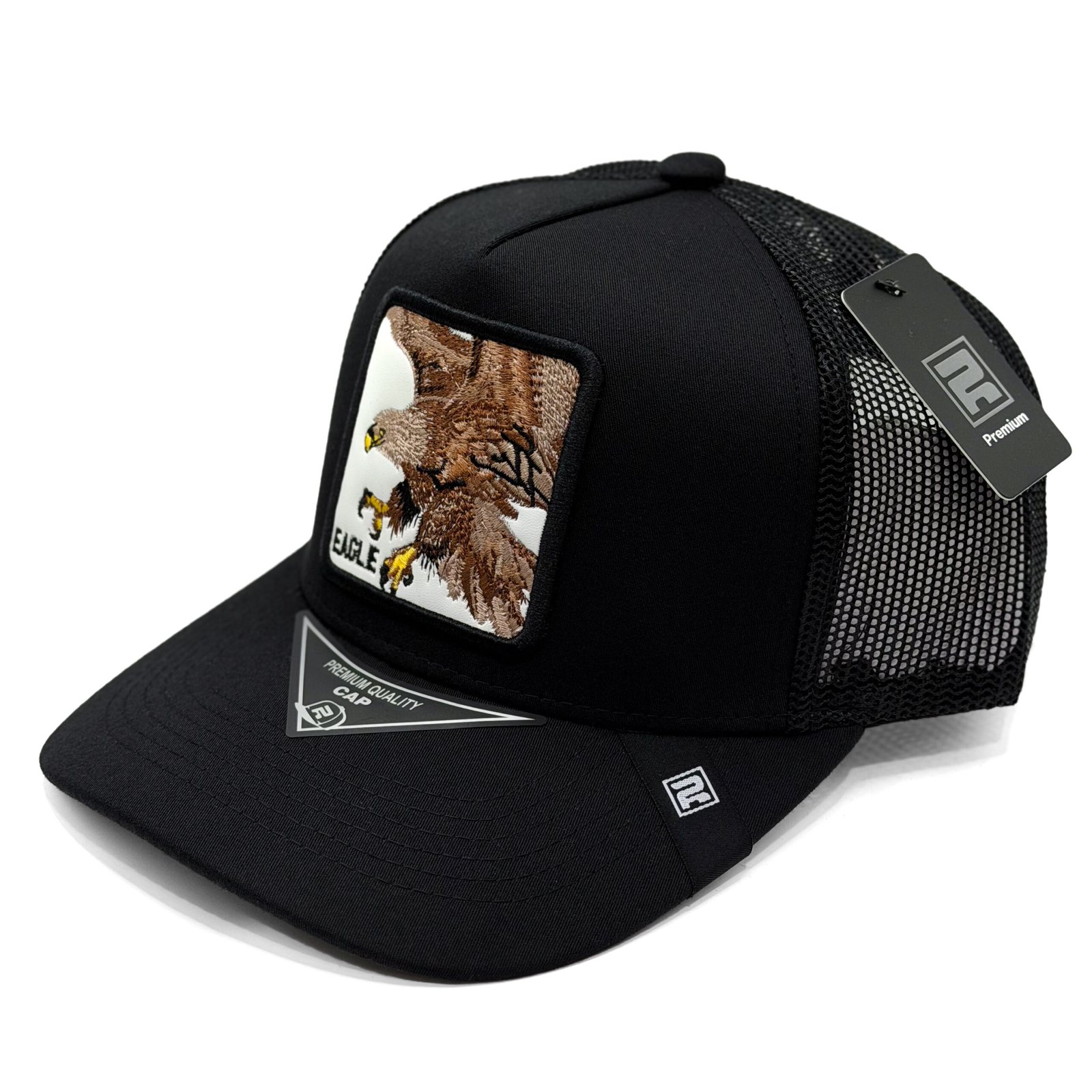 textil-ryu-animal-design-eagle-black