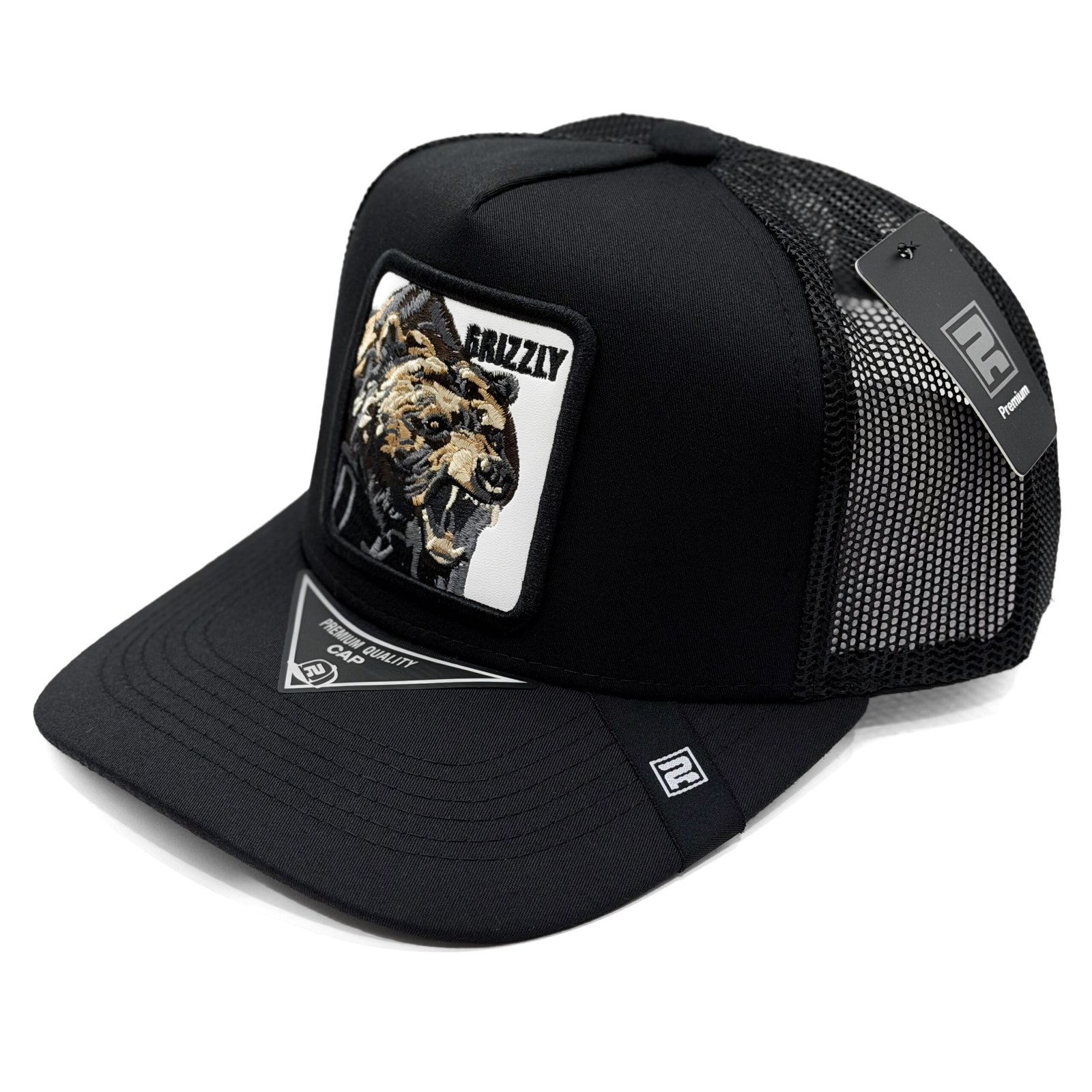 textil-ryu-animal-design-grizzly-black