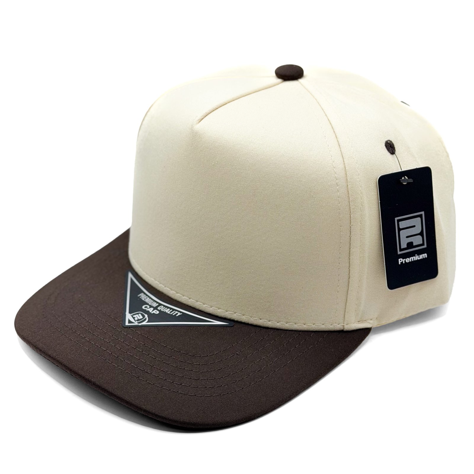 textil-ryu-plain-5panel-khaki-.brown